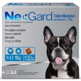Nexgard Cães - 4 a 10 kg